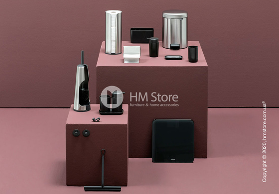 Ершик для ванной комнаты с держателем Brabantia Classic, Matt Steel Ершик для ванной комнаты с держателем Brabantia Classic, Matt Steel