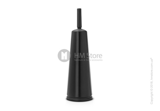 Ершик для ванной комнаты с держателем Brabantia Classic, Matt Black
