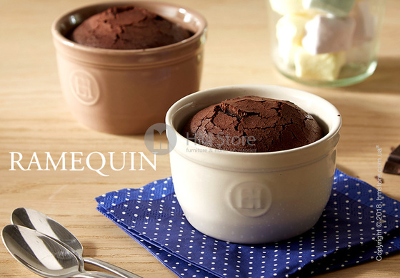 Рамекин для выпечки керамический 9 x 9 см Emile Henry Ovenware, Clay