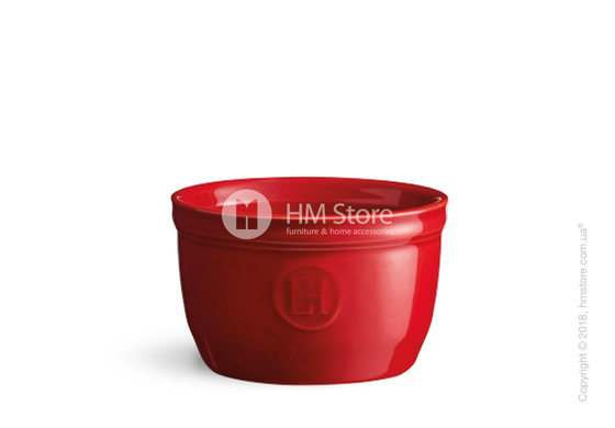 Рамекин для выпечки керамический 9 x 9 см Emile Henry Ovenware, Burgundy