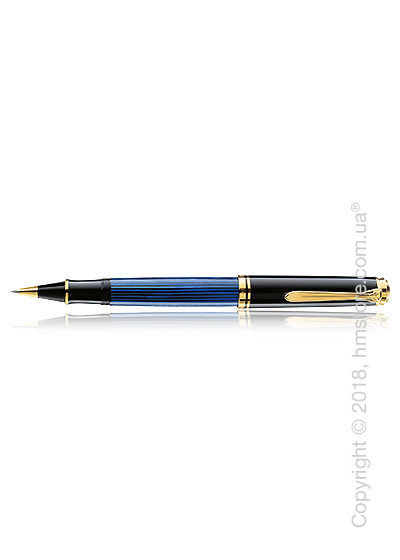 Ручка роллер Pelikan коллекция Souveran R400, Black-Blue