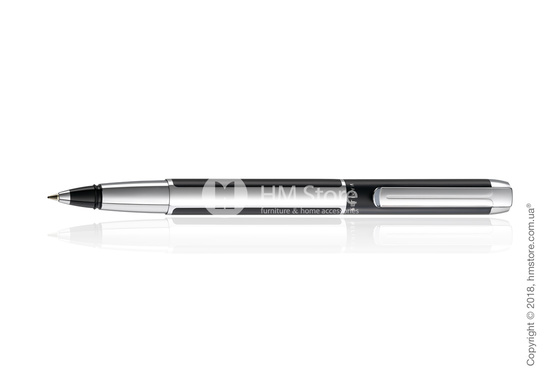 Ручка роллер Pelikan коллекция Pura R40, Black-Silver