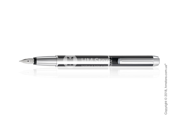 Ручка перьевая Pelikan коллекция Pura P40, Black-Silver