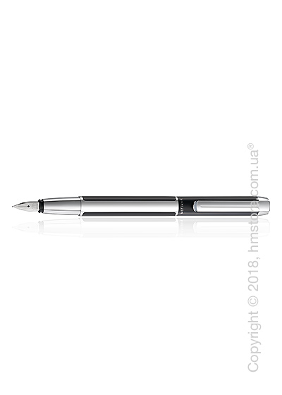 Ручка перьевая Pelikan коллекция Pura P40, Black-Silver