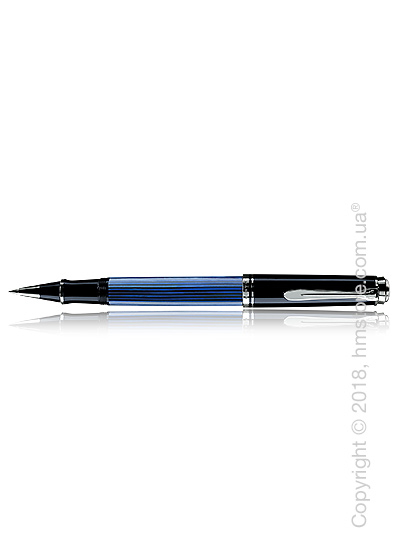 Ручка роллер Pelikan коллекция Souveran R405, Black-Blue-Silver