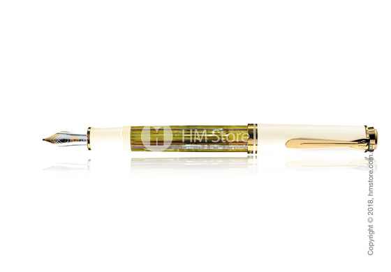 Ручка перьевая Pelikan коллекция Souveran M400, Tortoiseshell-White
