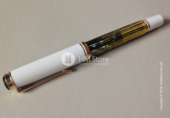 Ручка перьевая Pelikan коллекция Souveran M400, Tortoiseshell-White