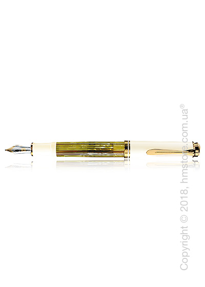 Ручка перьевая Pelikan коллекция Souveran M400, Tortoiseshell-White