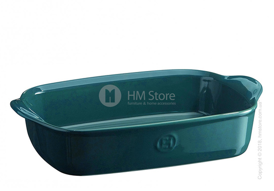 Форма для выпечки прямоугольная 29 х 19 см Emile Henry Ovenware, Blue Flame