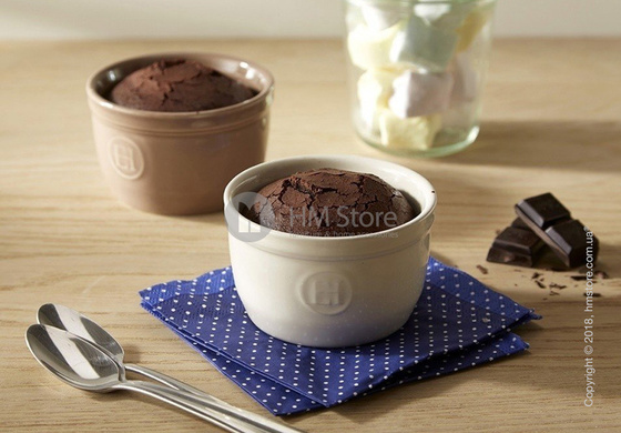 Набор рамекинов для выпечки керамических 10,5 x 10,5 см Emile Henry Ovenware, Clay