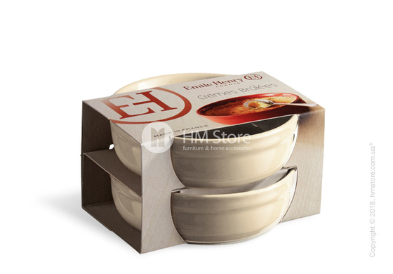Набор форм для крем-брюле Emile Henry Ovenware 13 см, 2 шт, Clay