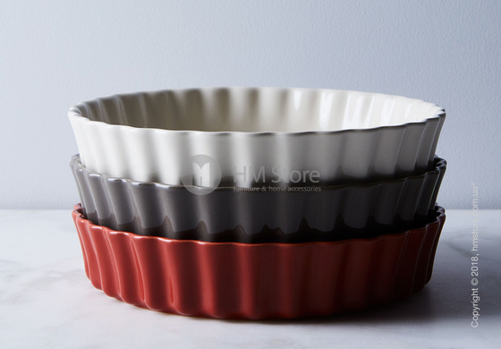 Форма для выпечки круглая 24 x 24 см Emile Henry Ovenware, Clay