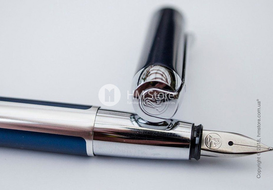 Ручка перьевая Pelikan коллекция Pura P40, Blue-Silver