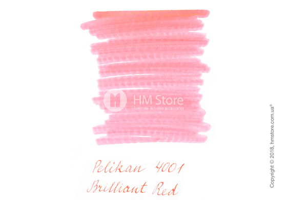 Набор сменных картриджей Pelikan для перьевой ручки, 6 предметов, Brilliant Red