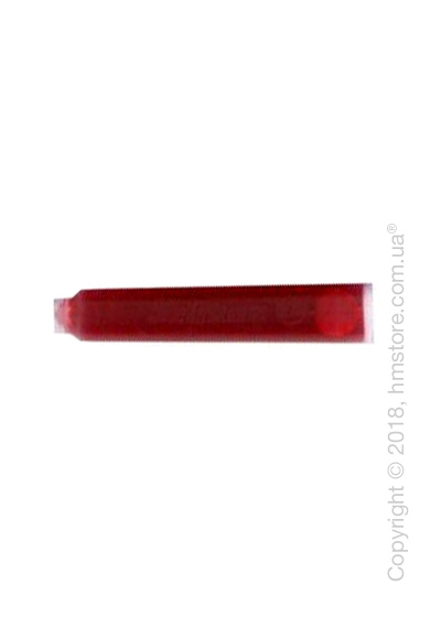 Набор сменных картриджей Pelikan для перьевой ручки, 6 предметов, Brilliant Red