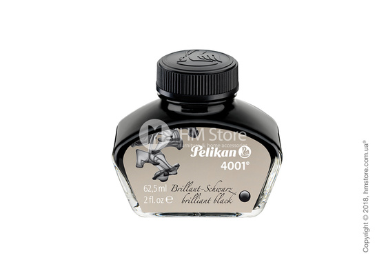 Чернила Pelikan 4001 для перьевых ручек, Brilliant Black