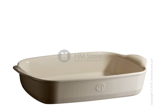 Форма для выпечки прямоугольная 36 х 23 см Emile Henry Ovenware, Clay