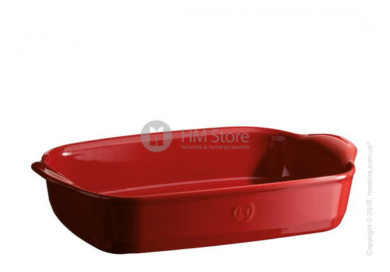 Форма для выпечки прямоугольная 36 х 23 см Emile Henry Ovenware, Burgundy
