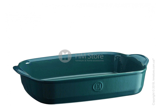 Форма для выпечки прямоугольная 36 х 23 см Emile Henry Ovenware, Blue Flame