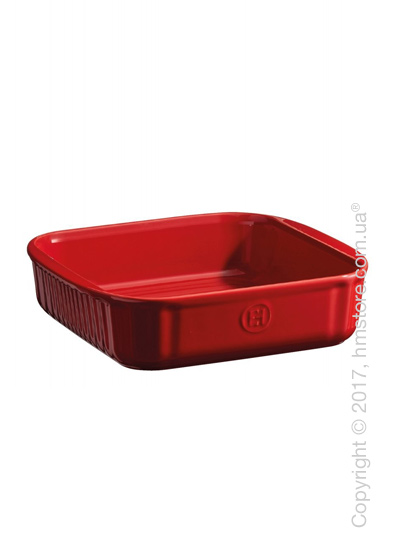 Форма для выпечки квадратная 22,5 х 21 см Emile Henry Bakeware, Burgundy