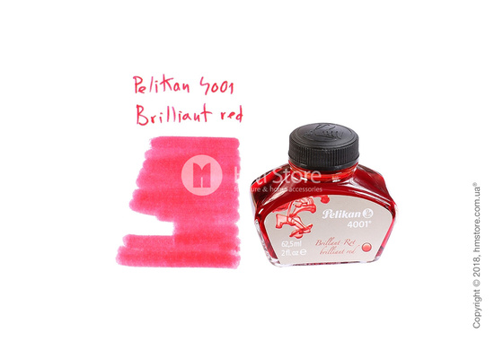 Чернила Pelikan 4001 для перьевых ручек, Brilliant Red