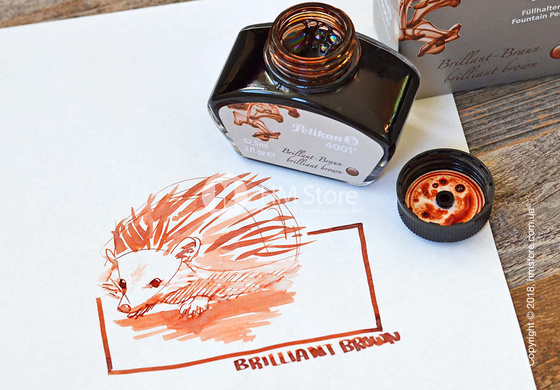 Чернила Pelikan 4001 для перьевых ручек, Brilliant Brown