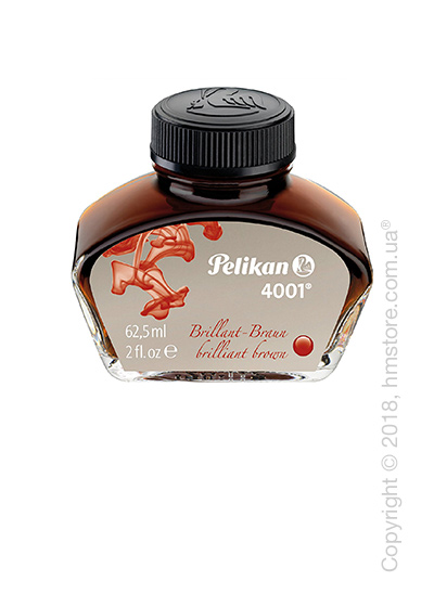 Чернила Pelikan 4001 для перьевых ручек, Brilliant Brown