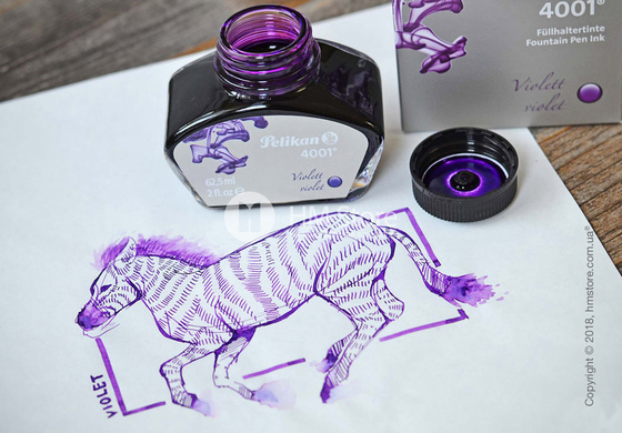 Чернила Pelikan 4001 для перьевых ручек, Violet