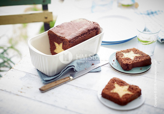 Форма для выпечки прямоугольная 23,5 х 10,5 см Emile Henry Bakeware, Clay