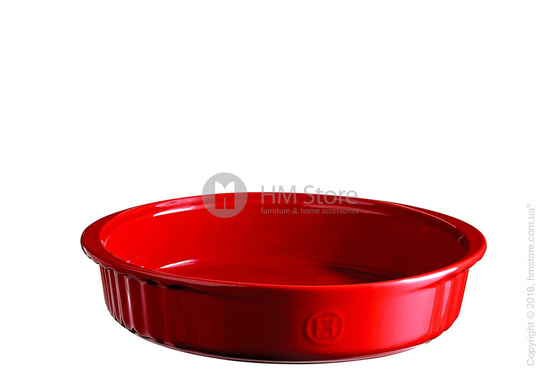 Форма для выпечки круглая 26 х 26 см Emile Henry Bakeware, Burgundy Форма для выпечки круглая 26 х 26 см Emile Henry Bakeware, Burgundy