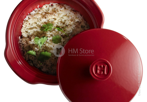 Кастрюля керамическая Emile Henry Cookware Flame 2 л, Burgundy Кастрюля керамическая Emile Henry Cookware Flame 2 л, Burgundy