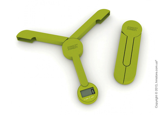 Весы раскладные Joseph Joseph TriScale, Зеленые