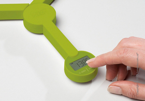 Весы раскладные Joseph Joseph TriScale, Зеленые