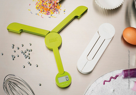 Весы раскладные Joseph Joseph TriScale, Зеленые