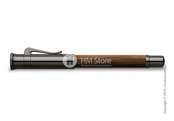 Ручка роллер Graf von Faber-Castell серия Classic, коллекция Macassar, Finely Fluted
