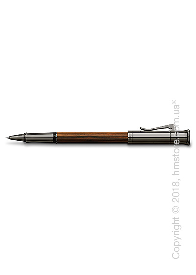 Ручка роллер Graf von Faber-Castell серия Classic, коллекция Macassar, Finely Fluted
