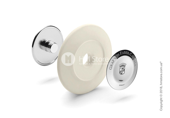 Ластик круглый Graf von Faber-Castell Eraser Round, Platinum-Plated Ластик круглый Graf von Faber-Castell Eraser Round, Platinum-Plated