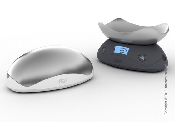 Весы кухонные Joseph Joseph Shell, Серые