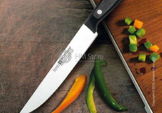 Нож Wüsthof Utility Knife коллекция Gourmet, 16 см, Black