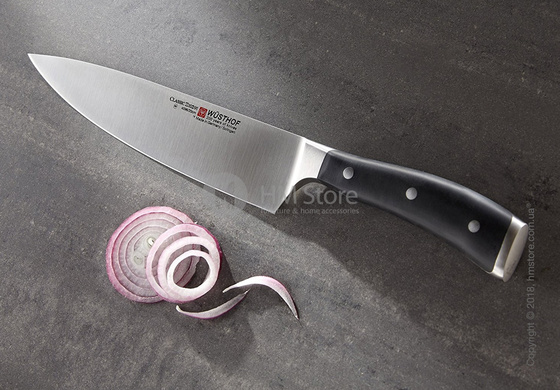 Нож Wüsthof Chef's Knife, коллекция Classic Ikon, 20 см, Black