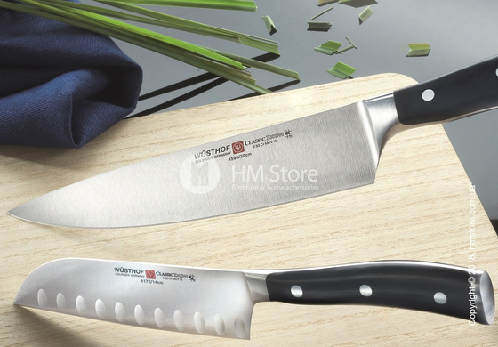 Нож Wüsthof Chef's Knife, коллекция Classic Ikon, 20 см, Black