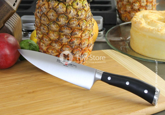 Нож Wüsthof Chef's Knife, коллекция Classic Ikon, 20 см, Black