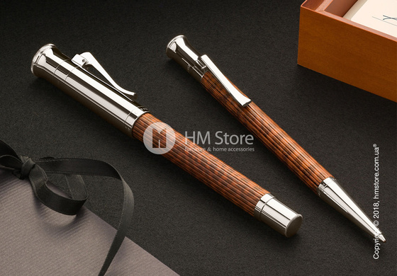 Ручка шариковая Graf von Faber-Castell серия Classic, коллекция Snakewood