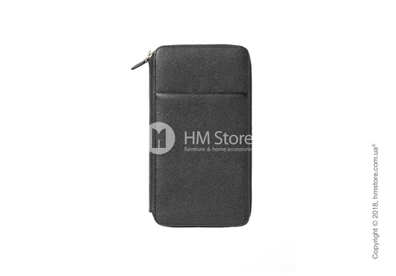 Футляр для путешественника Graf von Faber-Castell, Travel Wallet, Black Grained Leather 
