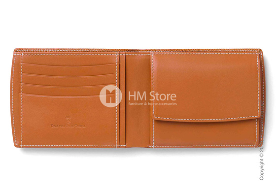 Бумажник Graf von Faber-Castell Wallet Epsom, Cognac Grained Leather 