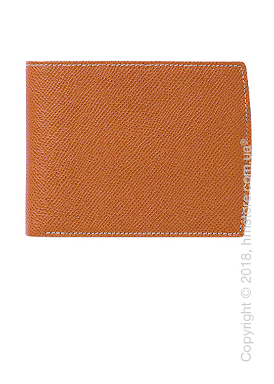 Бумажник Graf von Faber-Castell Wallet Epsom, Cognac Grained Leather 