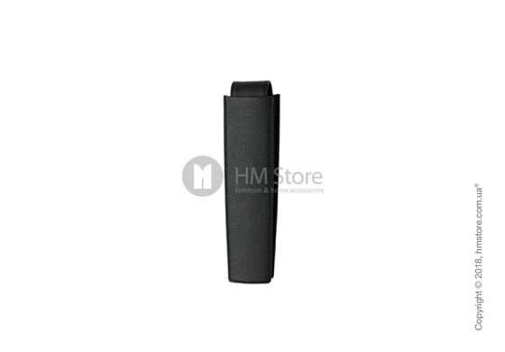 Кожаный пенал для ручки Graf von Faber-Castell Sliding Case for 1 Pen of The Year, Black Grained Leather