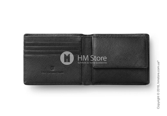 Бумажник Graf von Faber-Castell Wallet Epsom, Black Saffiano Бумажник Graf von Faber-Castell Wallet Epsom, Black Saffiano