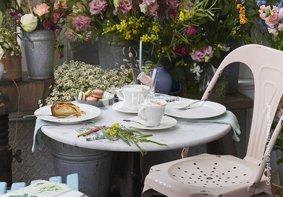 Тарелка десертная мелкая Villeroy & Boch коллекция Caffè Club Floral Touch, 21 см