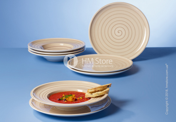 Набор фарфоровой посуды Villeroy & Boch коллекция Artesano Nature на 4 персоны, 8 предметов, Beige